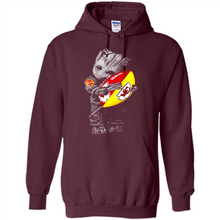 Load image into Gallery viewer, Groot Hug Kansas City Chiefs Football Rabbit And Kid