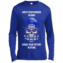 Load image into Gallery viewer, Dallas Cowboys Write Your Worries In Sand Chisel Your Victory In Stone