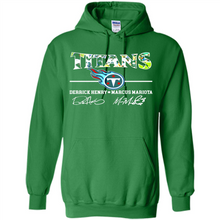 Load image into Gallery viewer, Tennessee Titans Derrick Henry Marcus Mariota Signatures Football
