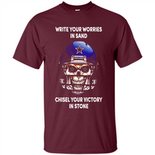 Load image into Gallery viewer, Dallas Cowboys Write Your Worries In Sand Chisel Your Victory In Stone