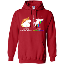 Load image into Gallery viewer, Before Smoke Weed After Smoke Weed Unicorn