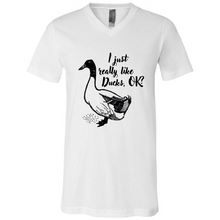 Load image into Gallery viewer, I Just Really Like Ducks, OK Shirt