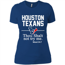 Load image into Gallery viewer, ouston Texans Thou Shalt Not Try Me 247 # Zawin