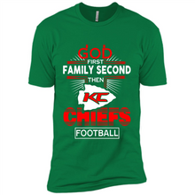 Load image into Gallery viewer, God First Family Second Then Kansas City Chiefs Football