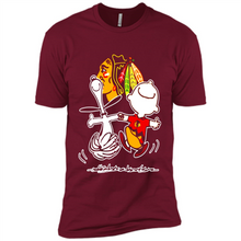 Load image into Gallery viewer, Charlie Brown &amp; Snoopy - Chicago Blackhawks# pukas-store