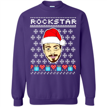 Load image into Gallery viewer, Post Malone rockstar Christmas sweater