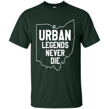 Load image into Gallery viewer, Urban Meyer Legends Never Die Football Fans Ohio Map