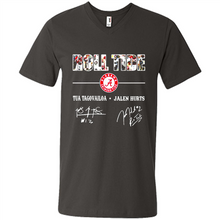 Load image into Gallery viewer, Roll Tide Alabama Crimson Tua Tagovailoa Jalen Hurts Signatures Shirt Roll Tide Alabama Crimson Tua Tagovailoa Jalen Hurts Signatures