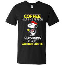 Load image into Gallery viewer, Snoopy Coffee Helps Me Person Personing Is Hard Without Coffee