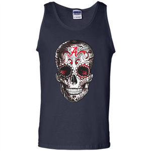 Alabama crimson tide sugar skull