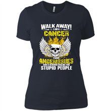 Load image into Gallery viewer, Walk Away I Am A Cancer Vintage Skull