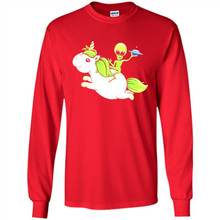 Load image into Gallery viewer, Alien riding unicorn# pukas-store