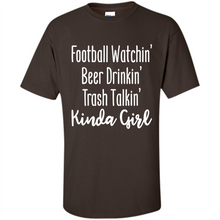 Load image into Gallery viewer, Football Watching Beer Drinking Trash Talking Girl# Zawin