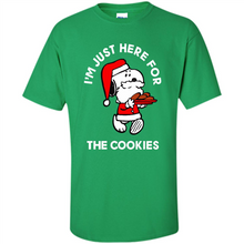 Load image into Gallery viewer, Peanuts Santa Claus Snoopy I’m Just Here For The Cookies