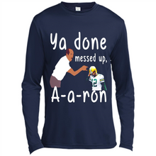 Load image into Gallery viewer, Ya Done Mesed Up Aaron Rodgers Green Bay Packers # Zawin
