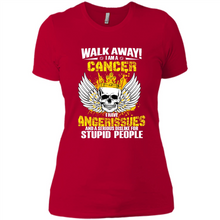 Load image into Gallery viewer, Walk Away I Am A Cancer Vintage Skull