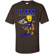 Load image into Gallery viewer, I Am Baltimore Ravens Groot Football Lovers Nfl# Zawin