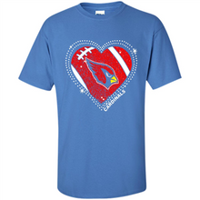 Load image into Gallery viewer, Arizona Cardinals Football Diamond Heart# pukas-store