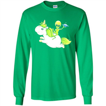 Load image into Gallery viewer, Alien riding unicorn# pukas-store