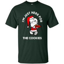 Load image into Gallery viewer, Peanuts Santa Claus Snoopy I’m Just Here For The Cookies