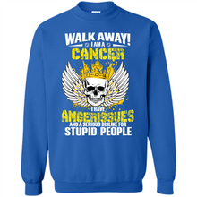 Load image into Gallery viewer, Walk Away I Am A Cancer Vintage Skull