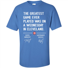 Load image into Gallery viewer, The greatest game ever played was on a wednesday in cleveland