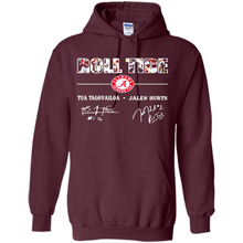 Load image into Gallery viewer, Roll Tide Alabama Crimson Tua Tagovailoa Jalen Hurts Signatures Shirt Roll Tide Alabama Crimson Tua Tagovailoa Jalen Hurts Signatures