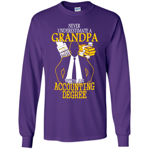 Accounting Degree Never Underestimate A Grandpa# pukas-store
