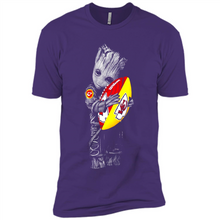 Load image into Gallery viewer, Groot Hug Kansas City Chiefs Football Rabbit And Kid