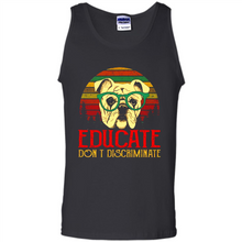 Load image into Gallery viewer, Bulldog Educate Don’t Discriminate Sunset Vintage