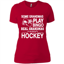Load image into Gallery viewer, Some Grandmas Play Bingo Real Grandmas Watch Hockey