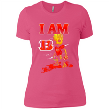 Load image into Gallery viewer, I Am Cincinnati Bengals Groot Football Lovers Nfl# Zawin