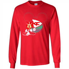Load image into Gallery viewer, NFL Kansas City Chiefs Mickey Mouse Football # Zawin