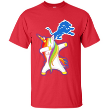 Load image into Gallery viewer, Detroit Lions Footballl Dabbing Unicorn# Zawin