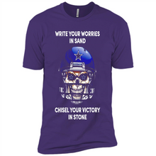 Load image into Gallery viewer, Dallas Cowboys Write Your Worries In Sand Chisel Your Victory In Stone