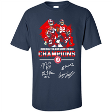 Load image into Gallery viewer, Alabama Crimson Tide 2018 Southeastern Conference Champions 4 Signature