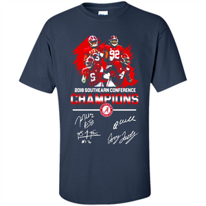 Alabama Crimson Tide 2018 Southeastern Conference Champions 4 Signature