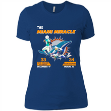 Load image into Gallery viewer, The Miami Miracle 33 New England Patriots 34 Miami Dolphins # Zawin