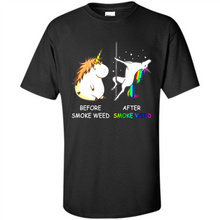 Load image into Gallery viewer, Before Smoke Weed After Smoke Weed Unicorn