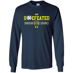 2018 NOTRE DAME FIGHTING IRISH UNDEFEATED REGULAR 12-0 SEASON