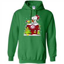 Load image into Gallery viewer, Alabama Crimson Tide Ugly Christmas Sweaters Snoopy Woodstock sweater