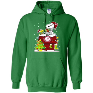 Alabama Crimson Tide Ugly Christmas Sweaters Snoopy Woodstock sweater