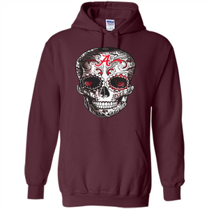 Alabama crimson tide sugar skull
