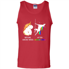 Load image into Gallery viewer, Before Smoke Weed After Smoke Weed Unicorn