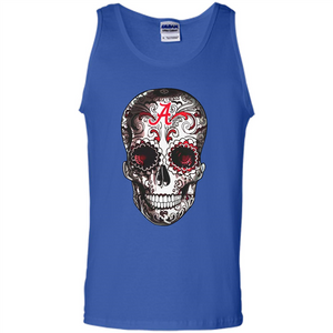 Alabama crimson tide sugar skull