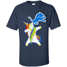 Load image into Gallery viewer, Detroit Lions Footballl Dabbing Unicorn# Zawin