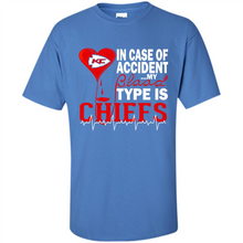 Load image into Gallery viewer, Nfl My Blood Type Is Kansas City Chiefs Gift For Fans # Zawin