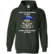 Load image into Gallery viewer, Dallas Cowboys Write Your Worries In Sand Chisel Your Victory In Stone
