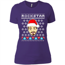 Load image into Gallery viewer, Post Malone rockstar Christmas sweater