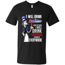 Load image into Gallery viewer, The Cat In The Hat I Will Drink Coors Light Here Or There I Will Drink Coors Light Everywhere
